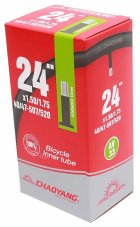 Duše CHAOYANG 24x1,50/1,75 (40/47-507/520) AV 33 mm