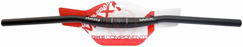 Řidítka MAX1 MTB Al 730/31,8 mm černá zvýšená