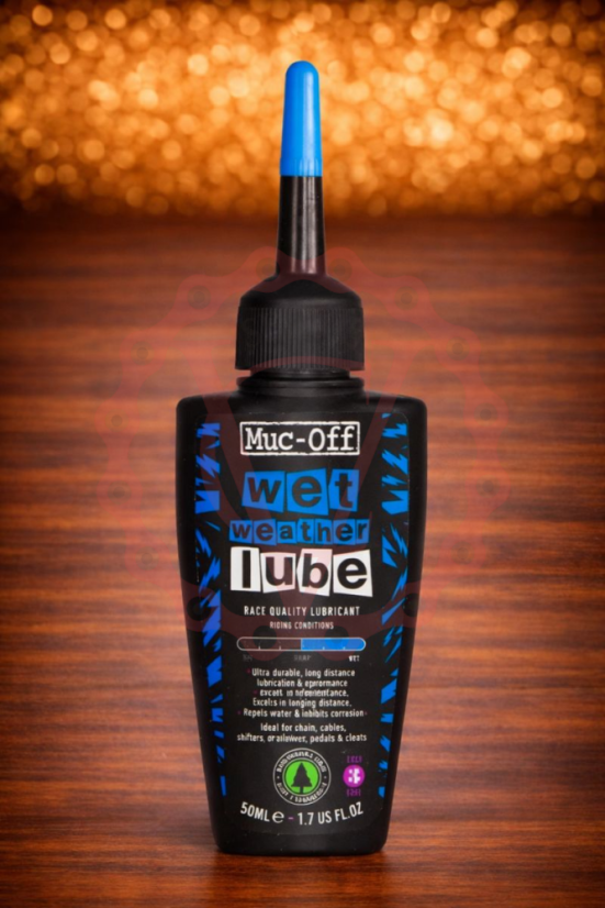 MUC-OFF BIO WET LUBE - Mazivo na řetěz do mokra 50ml