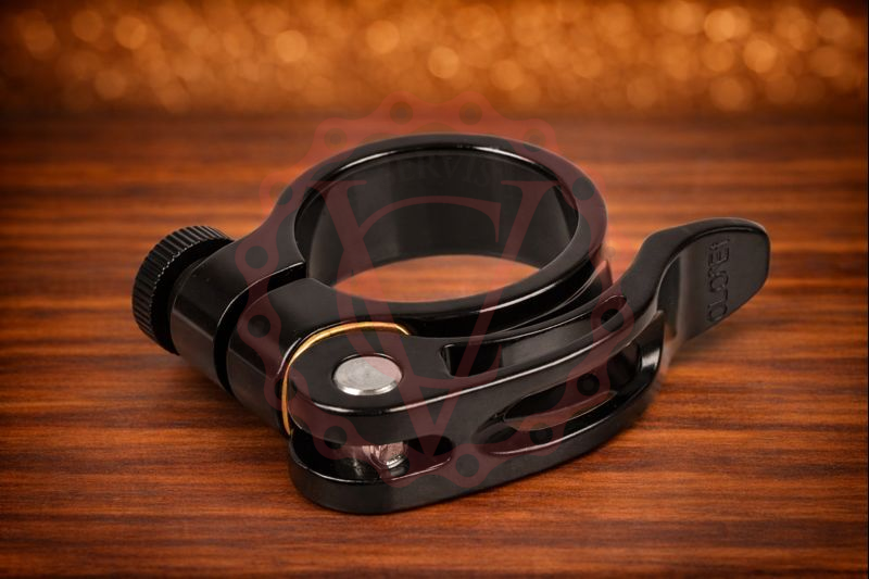Sedlová objímka ZOOM 31,8mm rychloupínací černá
