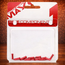 Koncovka lanka MAX1 Alu červená balení 20ks