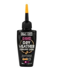 MUC-OFF EBIKE CERAMIC DRY LUBE - Mazivo s keramikou na řetěz elektrokol do suchých podmínek