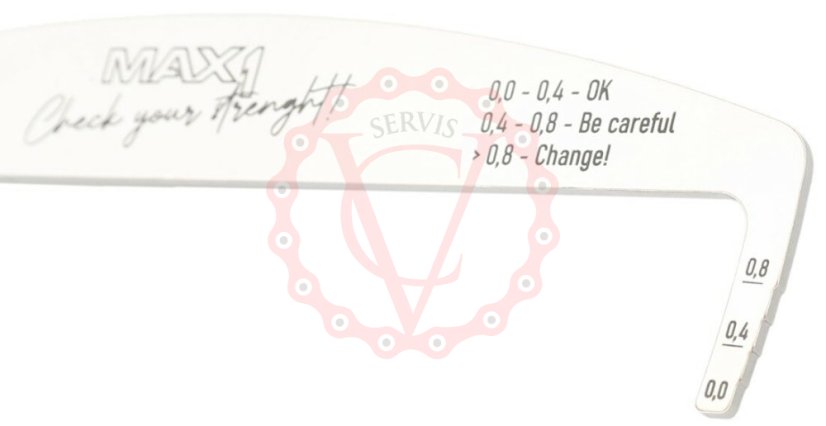 Měrka řetězu MAX1