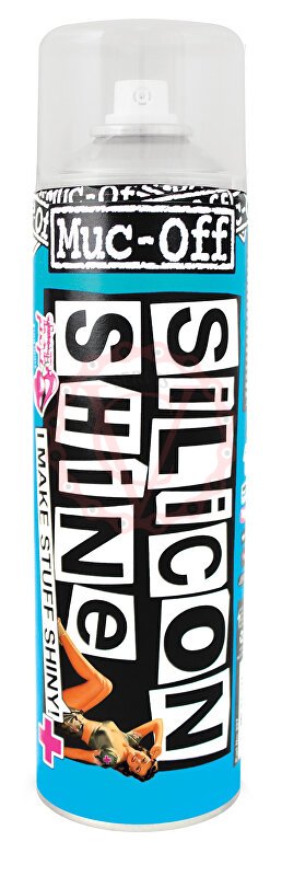 MUC-OFF SILICON SHINE 500 ml - Silikonový sprej pro lesk, obnovení barvy a ochranu