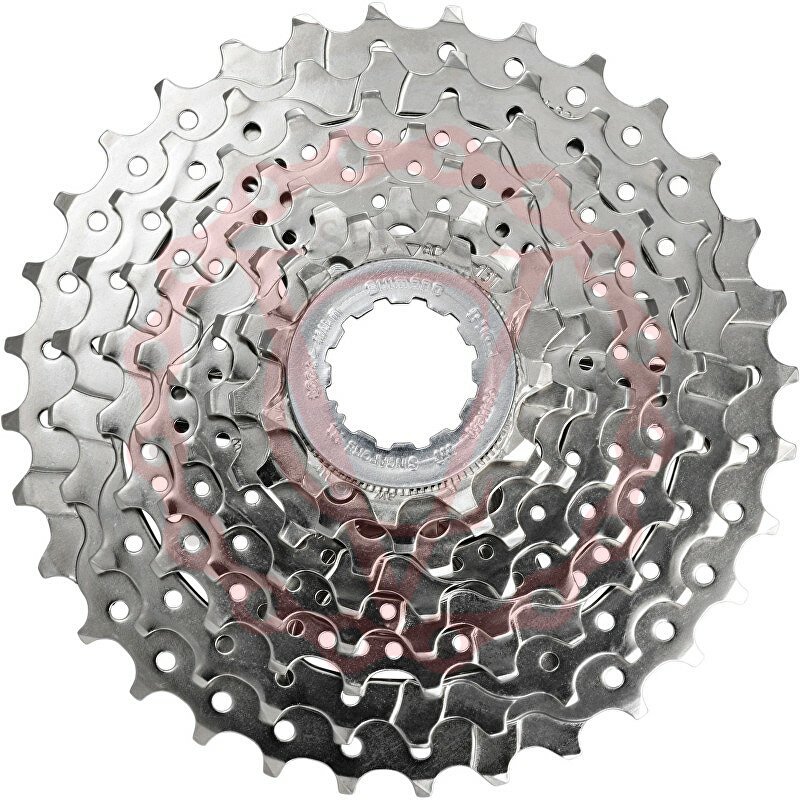 8-kazeta SHIMANO CS-HG50 11-34 zubů, niklovaná, v krabičce