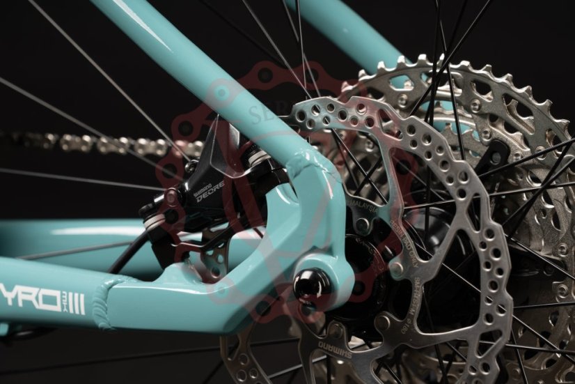 Qayron Spyro MK3 1 29" Sea Blue/Sage Green - Velikost: M