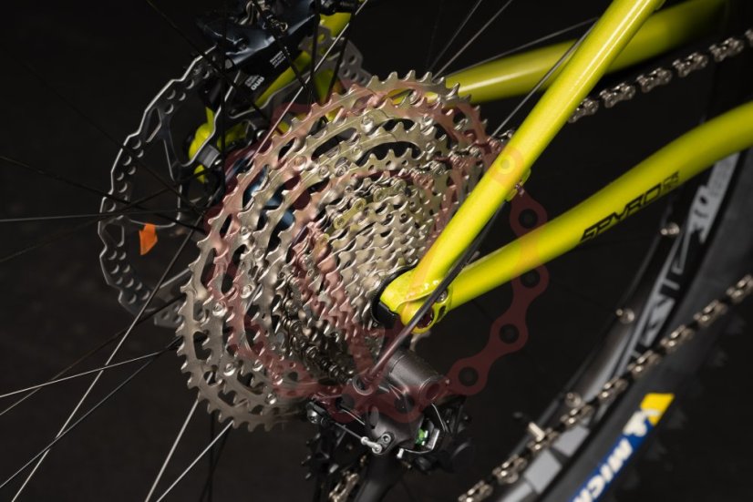 Qayron Spyro CrMo Q Black/Limetal