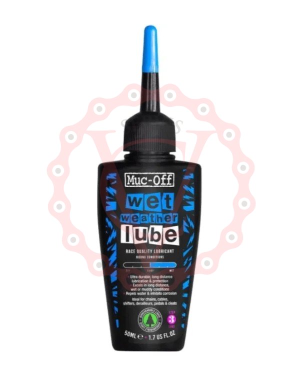 MUC-OFF BIO WET LUBE - Mazivo na řetěz do mokra 50ml