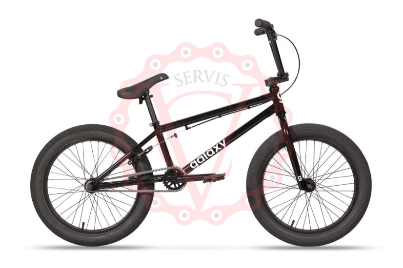 GALAXY WHIP BMX 20" ČERNÁ