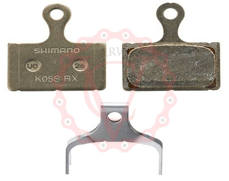 Brzdové destičky SHIMANO K05S-RX polymer, GRX, Ultegra, XTR