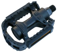 Pedály MTB dětské kuličkové malý závit