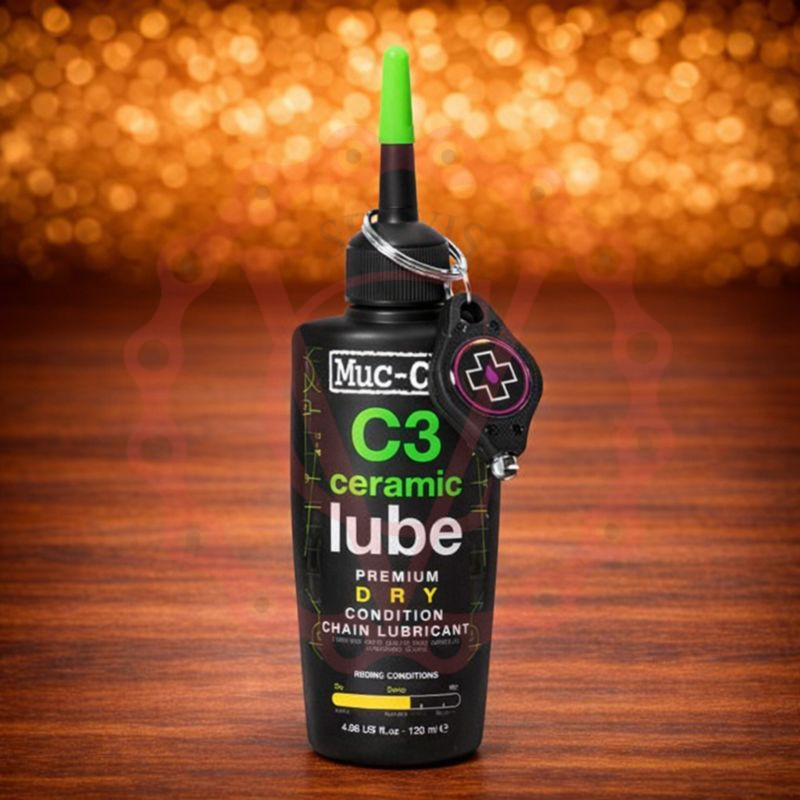 MUC-OFF C3 DRY CERAMIC LUBE - Mazivo na řetěz s keramikou do suchých podmínek