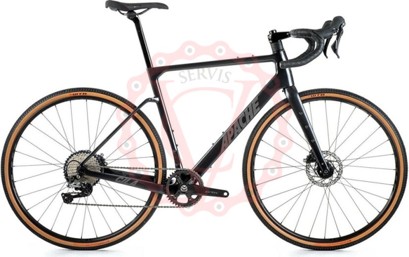 APACHE 28" Gila C5 GRX černá - Velikost: 56