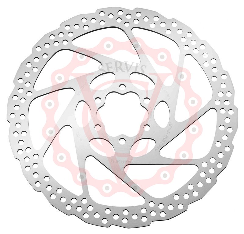 Brzdový kotouč SHIMANO Deore SM-RT56S 160mm 6 děr v krabičce