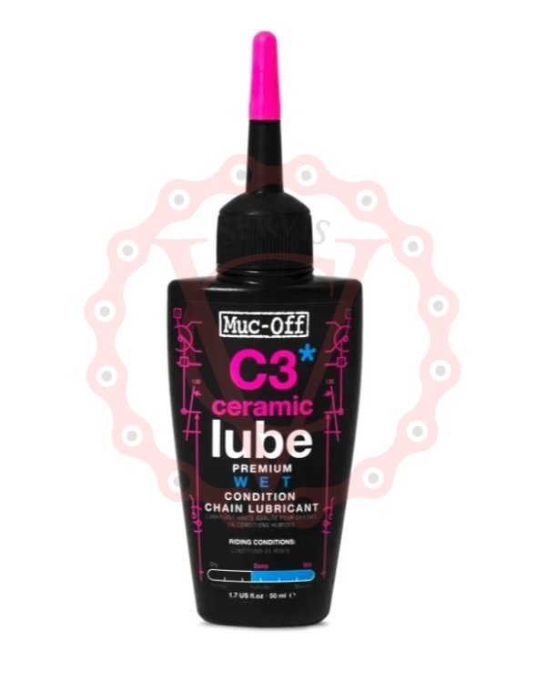 MUC-OFF C3 WET CERAMIC LUBE - Mazivo na řetěz s keramikou do mokrých podmínek