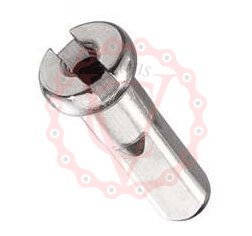 Nipl MACH1 stříbrný závit 2,6 mm, pro dráty 2,3 mm