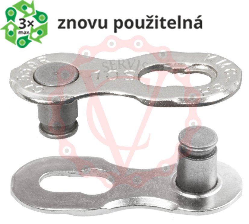 Spojka řetězu KMC 10R