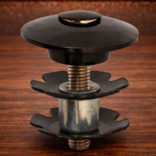 Ježek hlavového složení s víčkem MAX1 1 1/8" černý