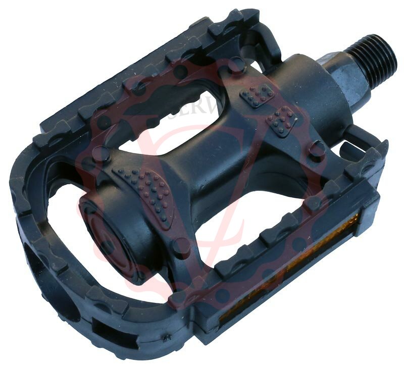 Pedály MTB dětské kuličkové malý závit