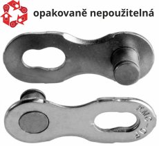 Spojka řetězu KMC 12NR EPT- Silver