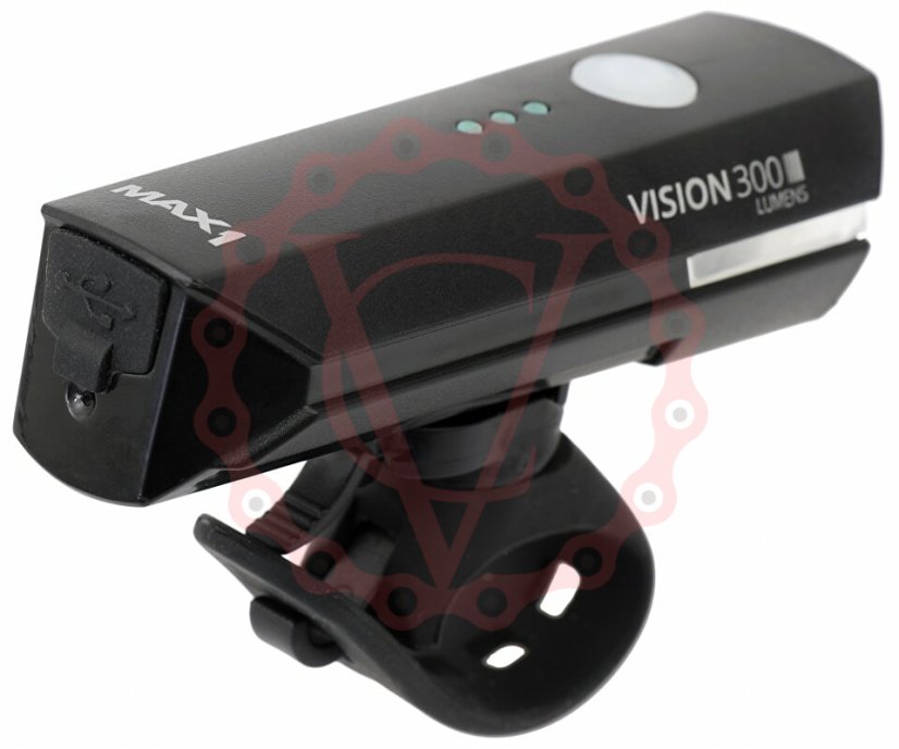 Světlo přední MAX1 Vision 300 USB
