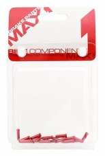 Koncovka lanka MAX1 Alu červená balení 20ks