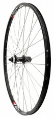 Zadní zapletené kolo 28/29" s nábojem SHIMANO FH-M505, uchycení kotouče Center Lock, pro 8–11 rychlostí.