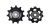 Kladky měniče SHIMANO Deore RD-5120 / RD-M4120 / RD-M6000 10/11 speed (pár)