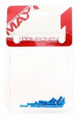 Koncovka lanka MAX1 Alu modrá balení 20ks