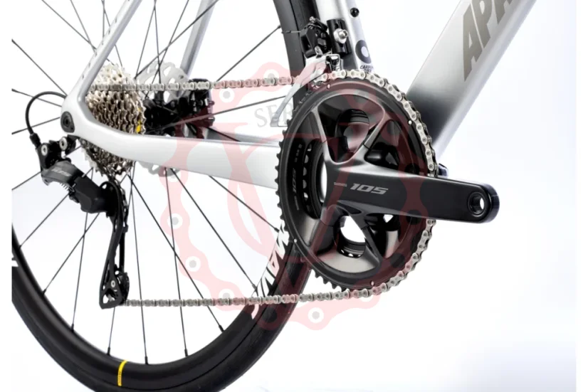 APACHE Gila RS3 stříbrná 28" kolo - Velikost: 56