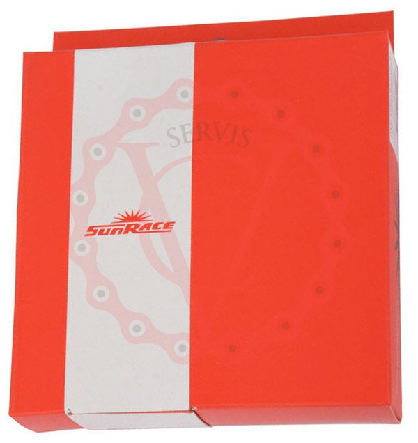 8-kolo SUNRACE 13-32 zubů, chrom, index, pro E-bike, v krabičce