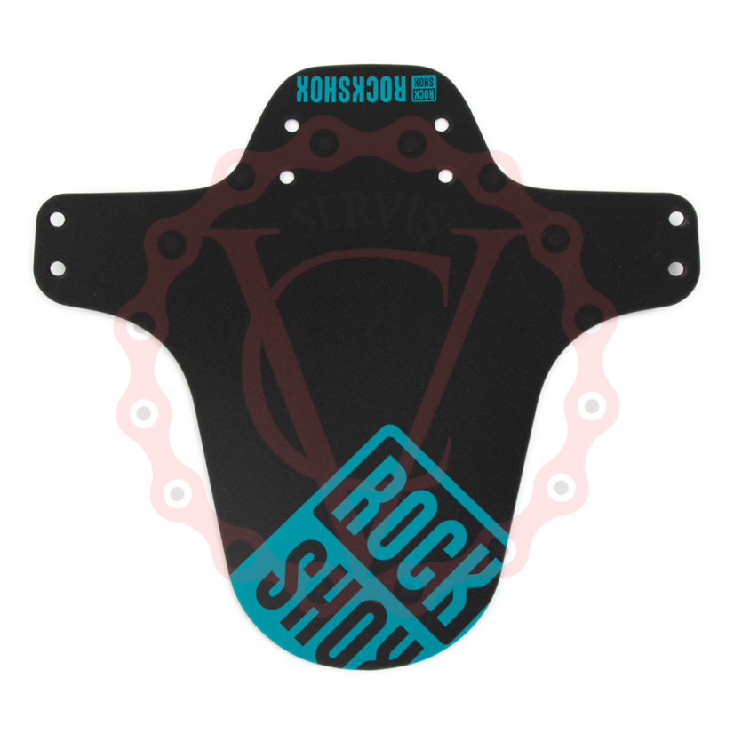 Blatník Rock Shox do odpružené vidlice - Barva: Teal