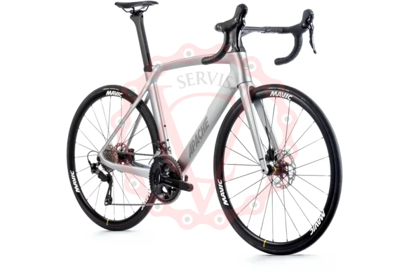 APACHE Gila RS3 stříbrná 28" kolo - Velikost: 56