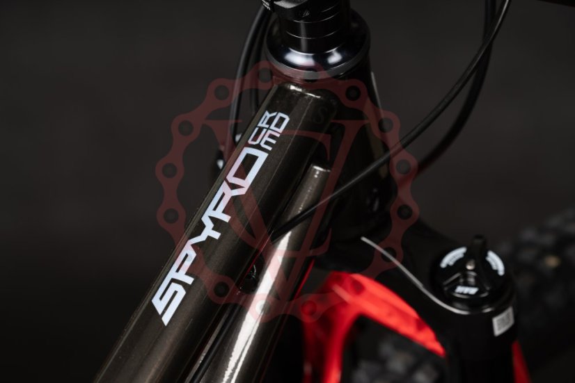 Qayron Spyro CrMo Q Black/Limetal