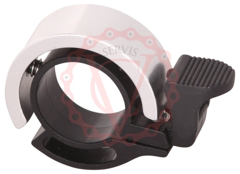 Zvonek Nexelo neviditelný stříbrný