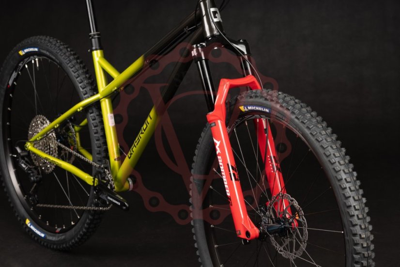 Qayron Spyro CrMo Q Black/Limetal