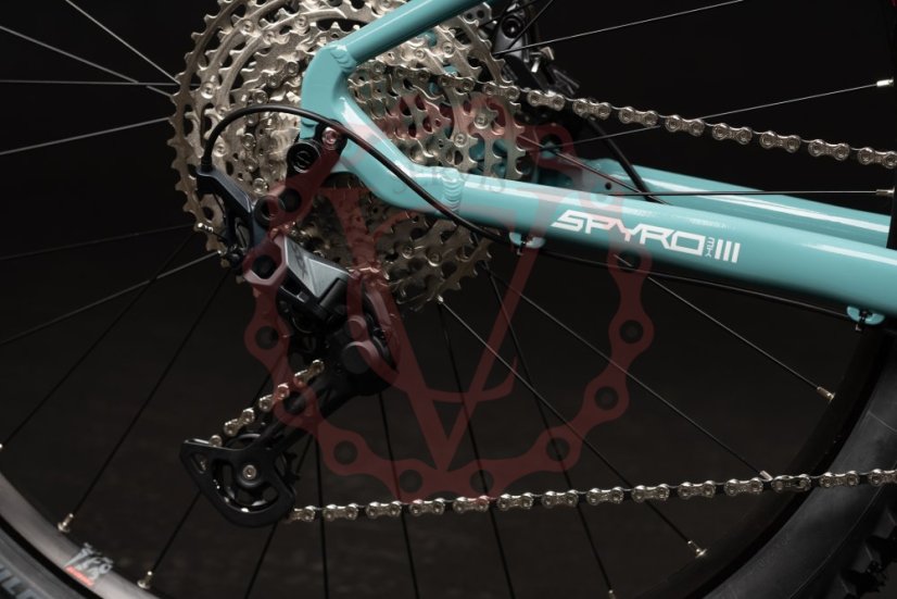 Qayron Spyro MK3 1 29" Sea Blue/Sage Green - Velikost: M