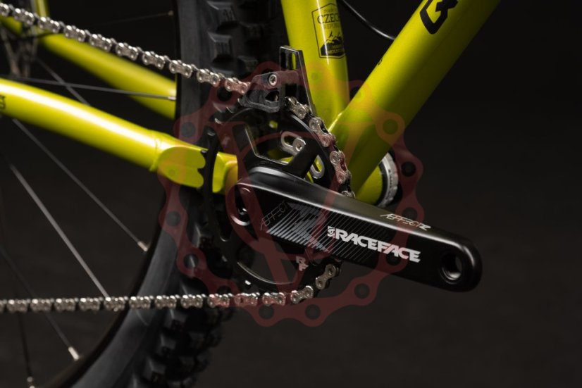 Qayron Spyro CrMo Q Black/Limetal