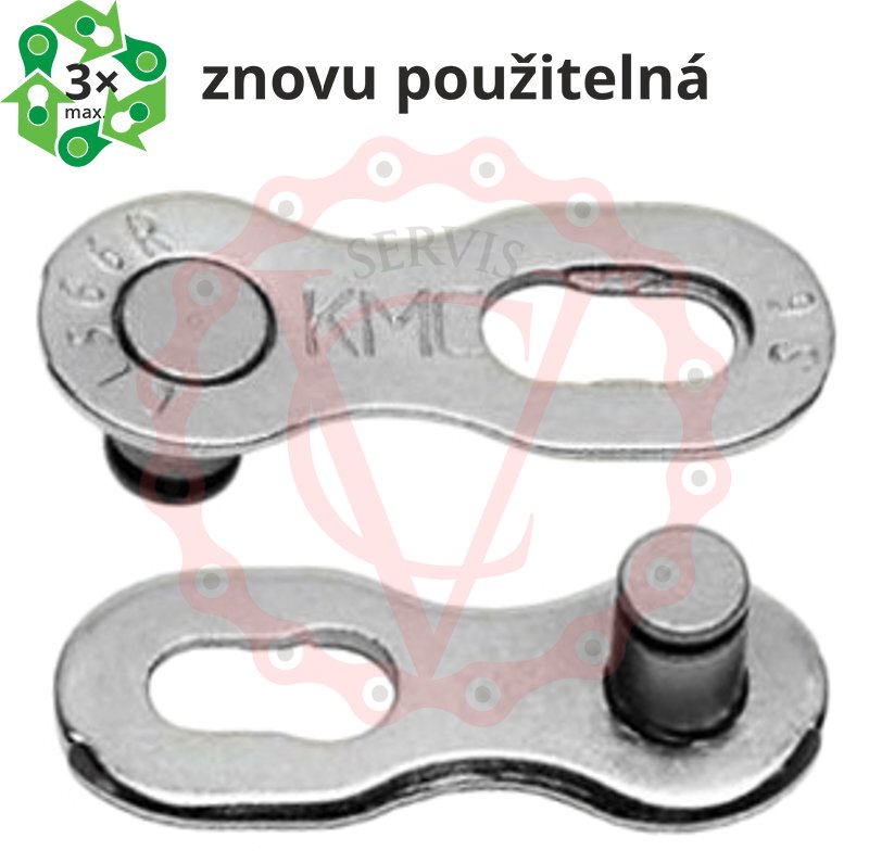Spojka řetězu KMC 9R Spojka řetězu KMC 9R
