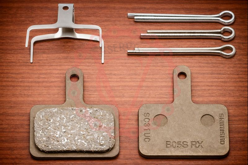 Brzdové destičky SHIMANO B05S-RX polymer, v krabičce