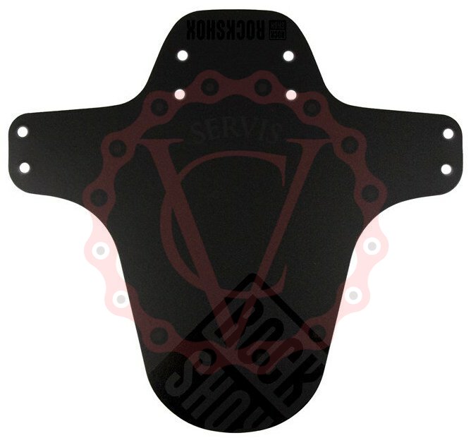 Blatník Rock Shox do odpružené vidlice černý-stealth potisk