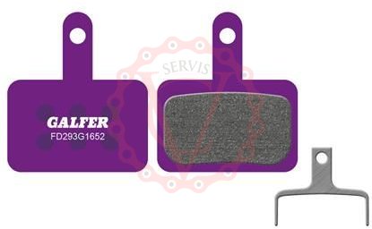 Brzdové destičky GALFER FD293 pro elektrokola a sjezdové použití Shimano / Tektro / TRP