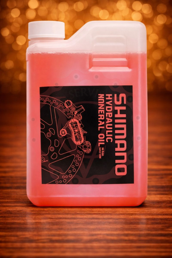 Minerální olej hydraulický SHIMANO 1000 ml