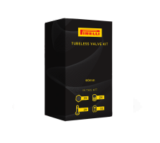 Bezdušové ventilky Pirelli 60mm, černé, 2 ks