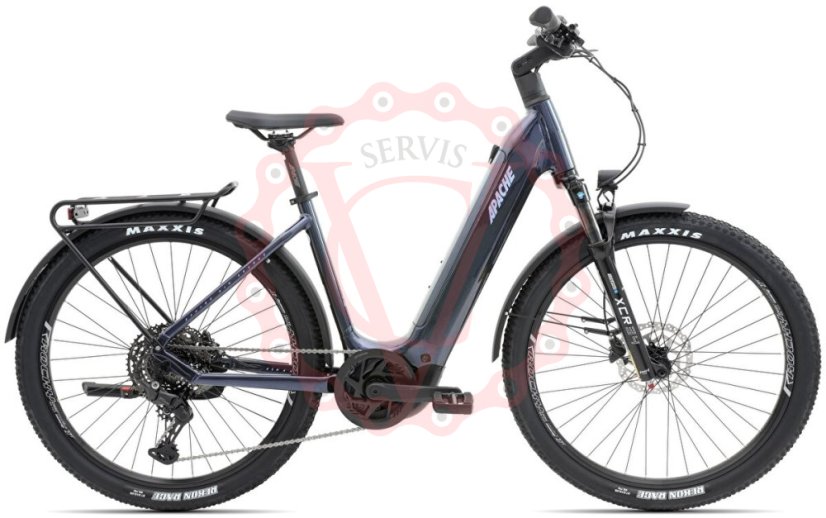 Elektrokolo APACHE Rio Grande Bosch CX 800 Wh Touring temně modrá