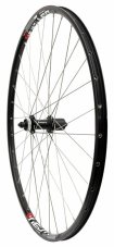Zadní zapletené kolo 28/29" s nábojem SHIMANO FH-M505, uchycení kotouče Center Lock, pro 8–11 rychlostí.