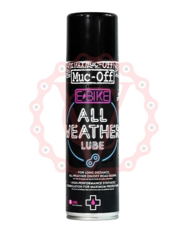 MUC-OFF E-BIKE ALL-WEATHER LUBE 250 ml - Mazivo na řetěz elektrokol do každého počasí