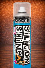 MUC-OFF SILICON SHINE 500 ml - Silikonový sprej pro lesk, obnovení barvy a ochranu