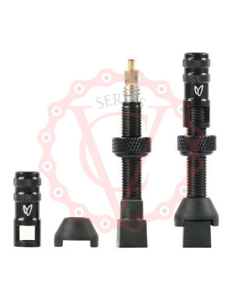 Caffé tubeless ventilky černé 40mm