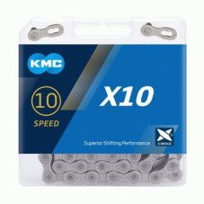 Řetěz KMC X-10.93 stř/černý v krabičce 114 čl.